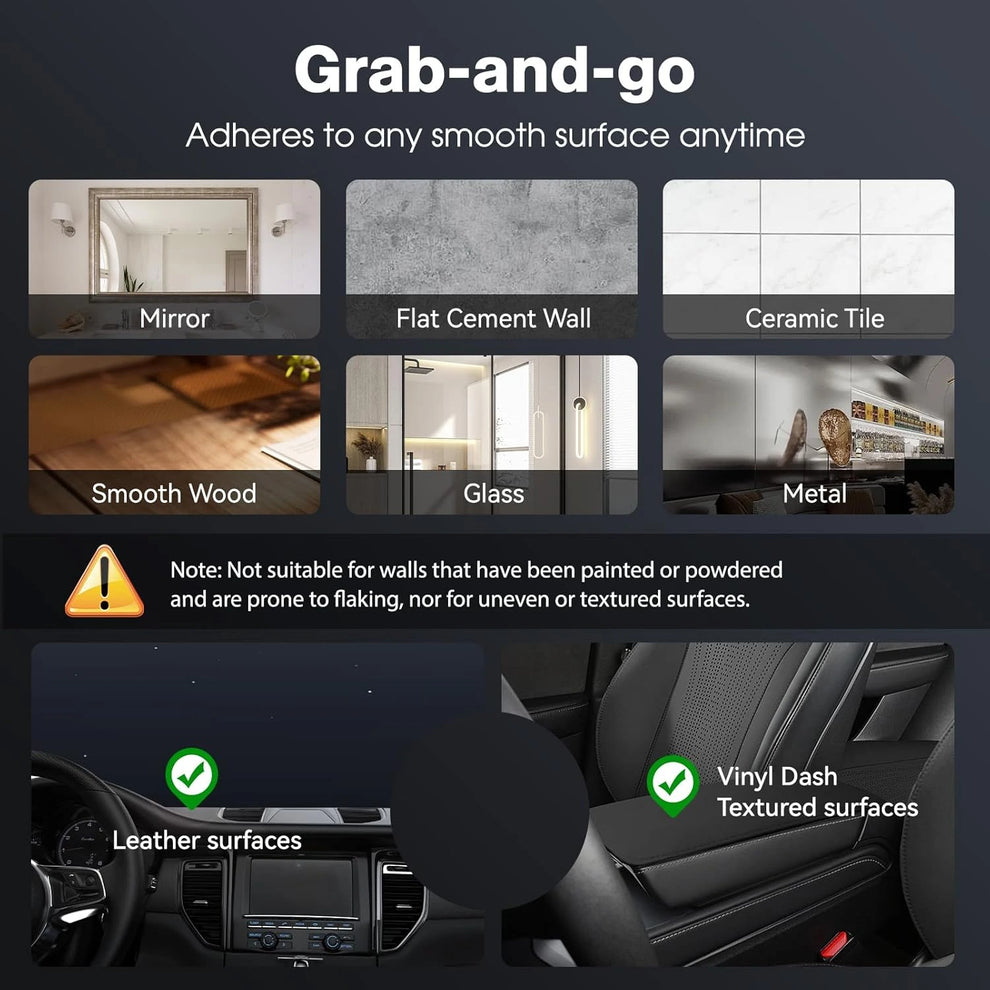 HoldEase™ – Ultra-Strong Magnetic Base | Hands-Free Viewing | Works with All Phones