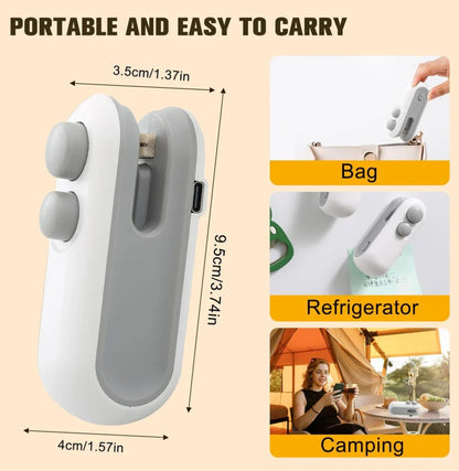 Portable Mini Sealer (Instant Airtight Seal)