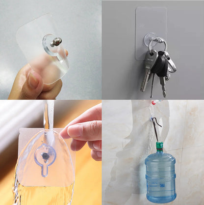 Premium Self Adhesive Screw Hooks (Buy 10 Get 10 Free)