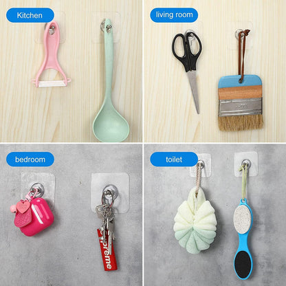 Premium Self Adhesive Screw Hooks (Buy 10 Get 10 Free)