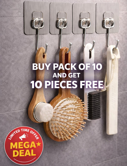 Heavy Duty Wall Hooks-Gold Edition( Buy 10 Get 10 Free)